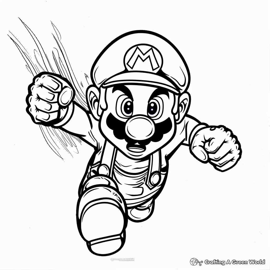 mario printable coloring pages mario printable coloring pages