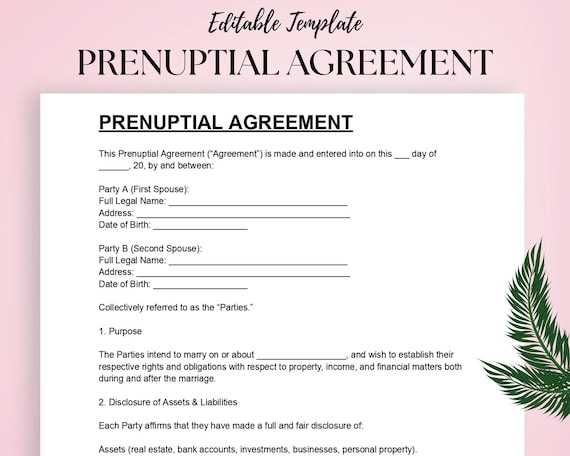 marriage free printable prenuptial agreement form marriage free printable prenuptial agreement form