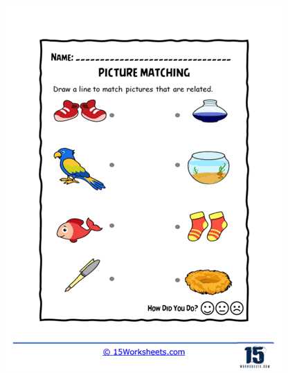 matching printable worksheets matching printable worksheets