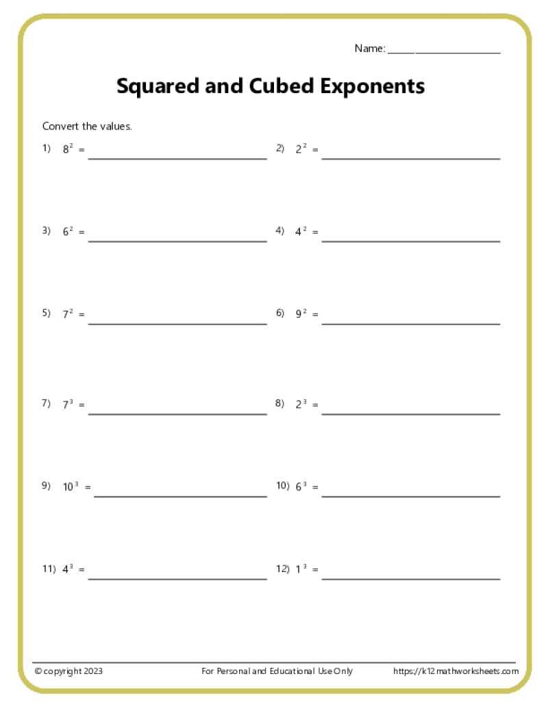 math worksheets for sixth graders printable
