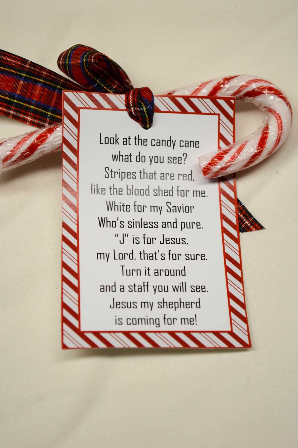 meaning of the candy cane printable