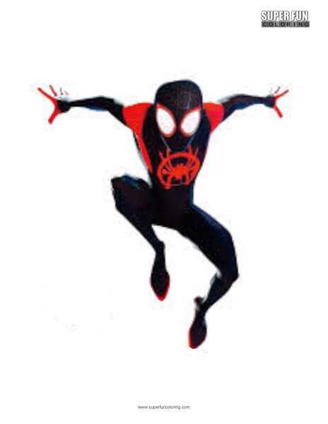 miles morales printable miles morales printable