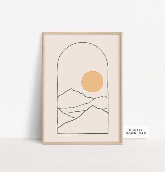 minimalist art printable