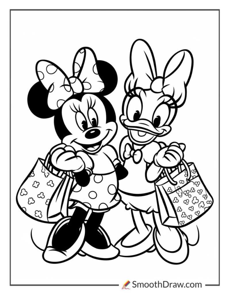 minnie mouse coloring pages printables minnie mouse coloring pages printables