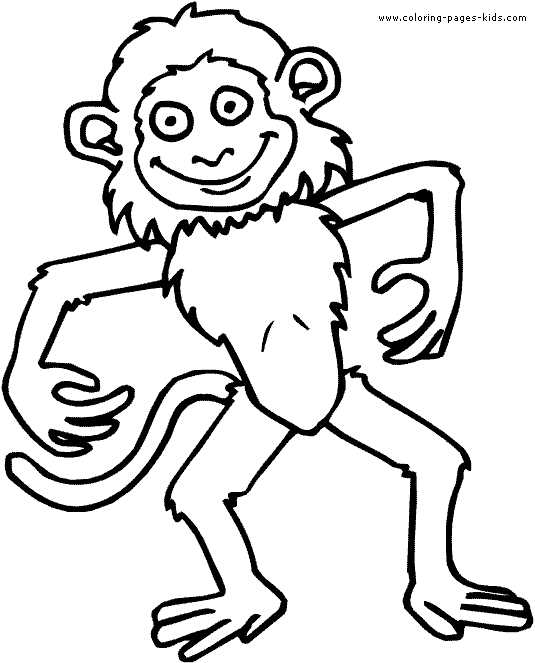 monkey coloring printables monkey coloring printables