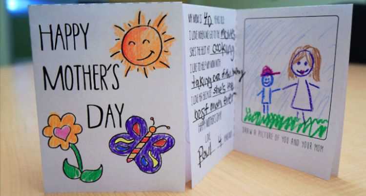 mothers day card printable for kids mothers day card printable for kids