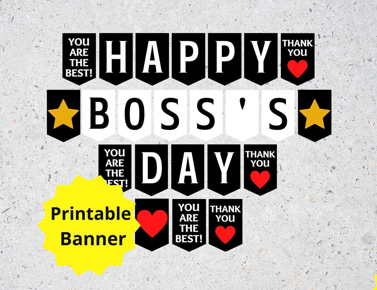 national boss day cards printable