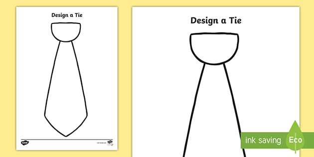 necktie template printable necktie template printable