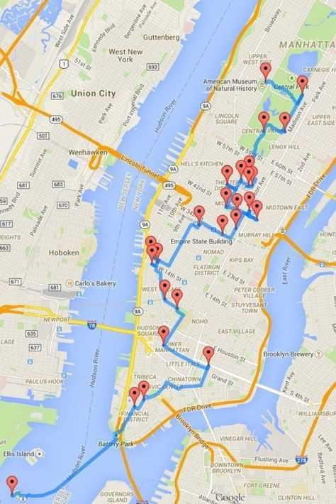 new york tourist map printable new york tourist map printable
