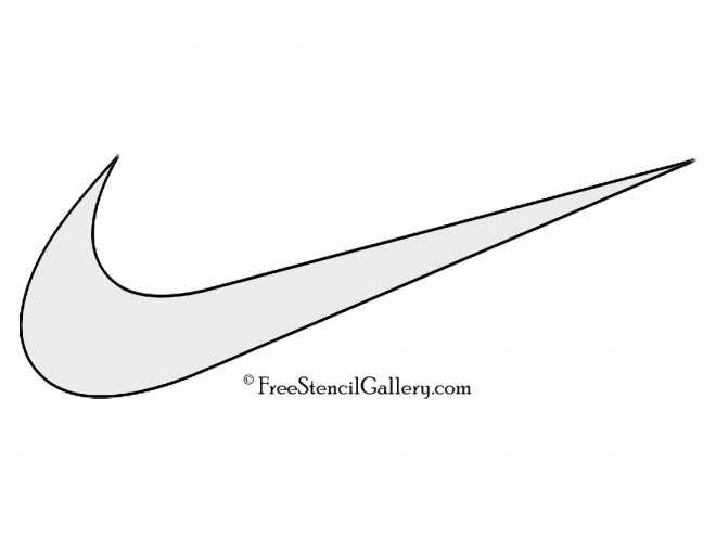 nike swoosh printable nike swoosh printable