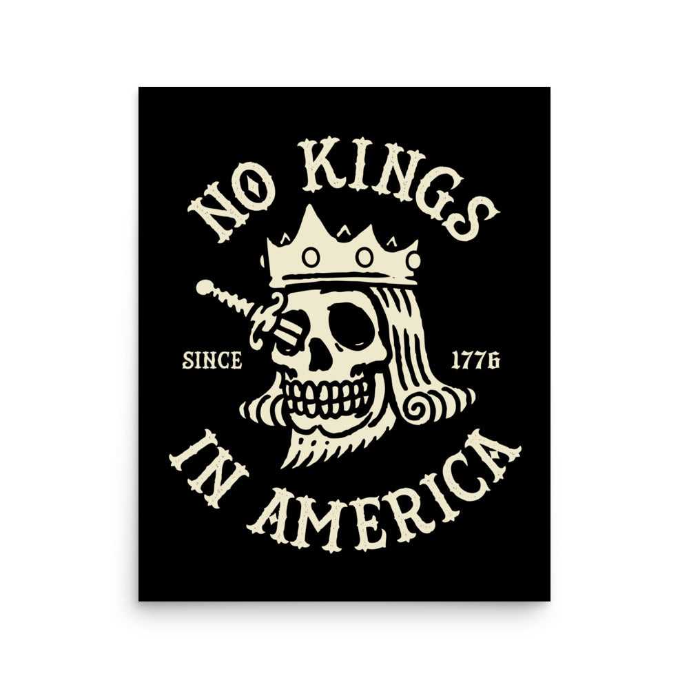 no kings printable sign
