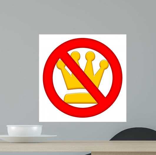 no kings printable sign