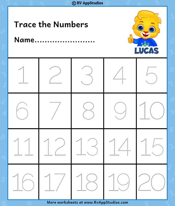 number printables preschool number printables preschool