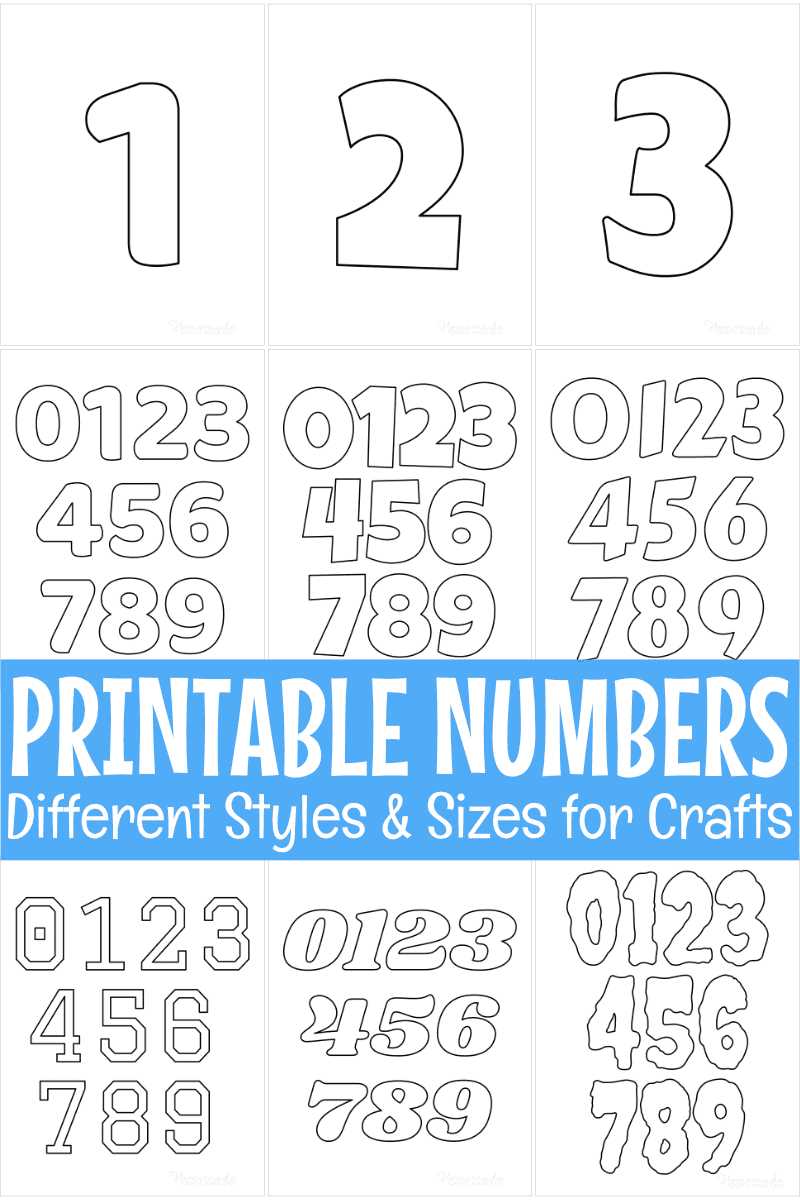 number stencils printable free