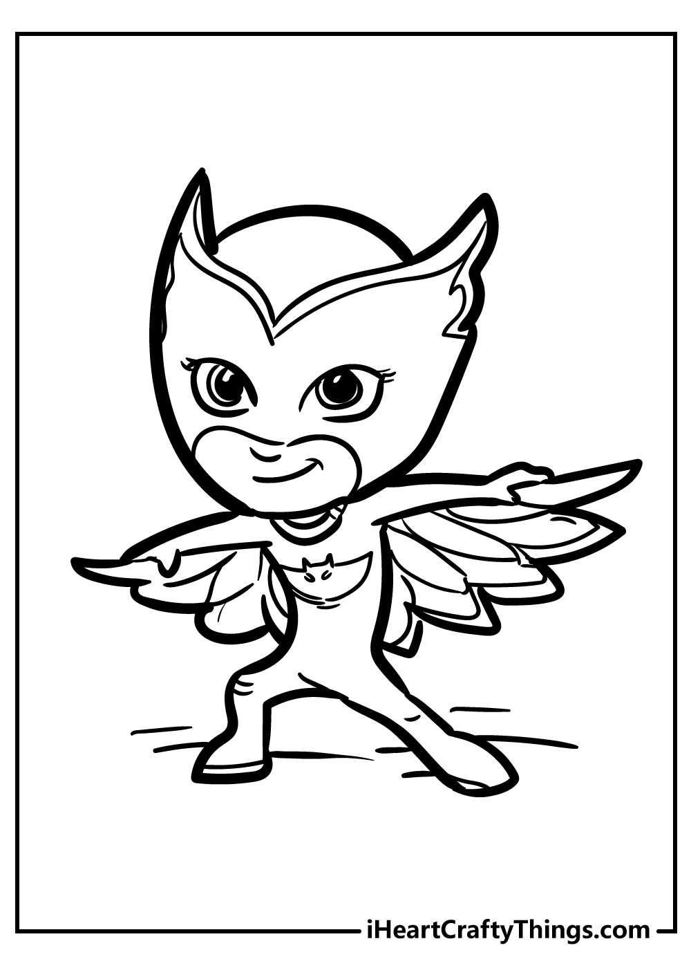 pj mask coloring pages printable