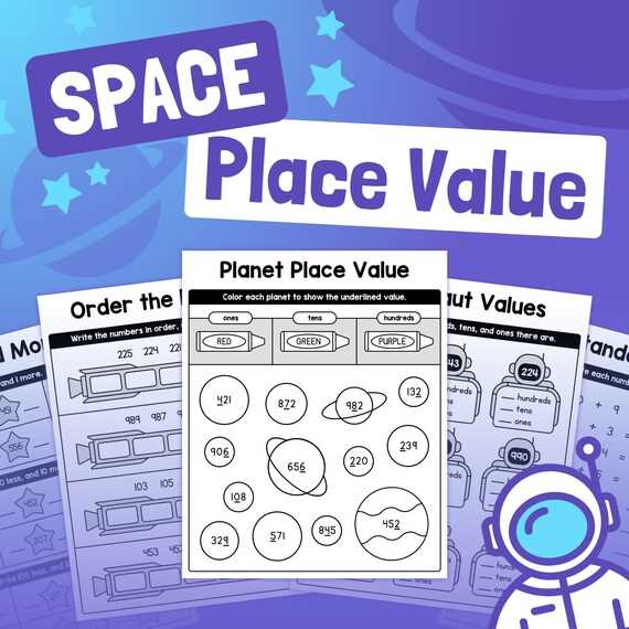 place value printable sheets