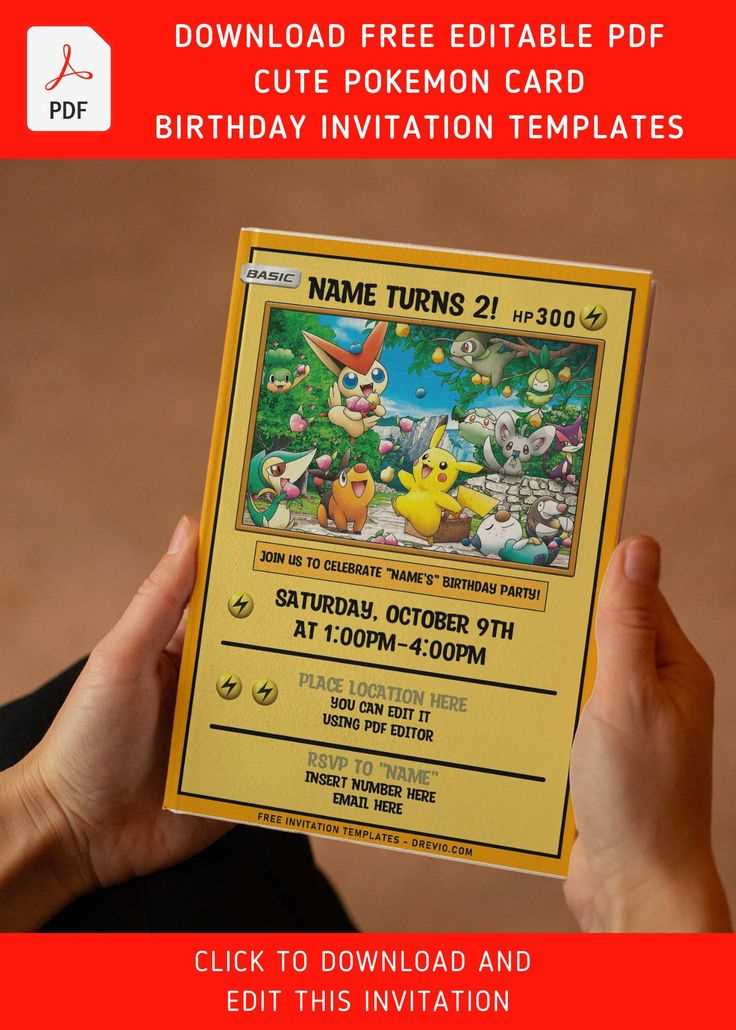 pokemon birthday invitations printable pokemon birthday invitations printable