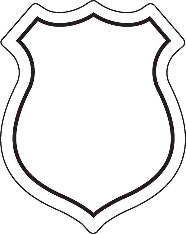 police officer badge printable police officer badge printable