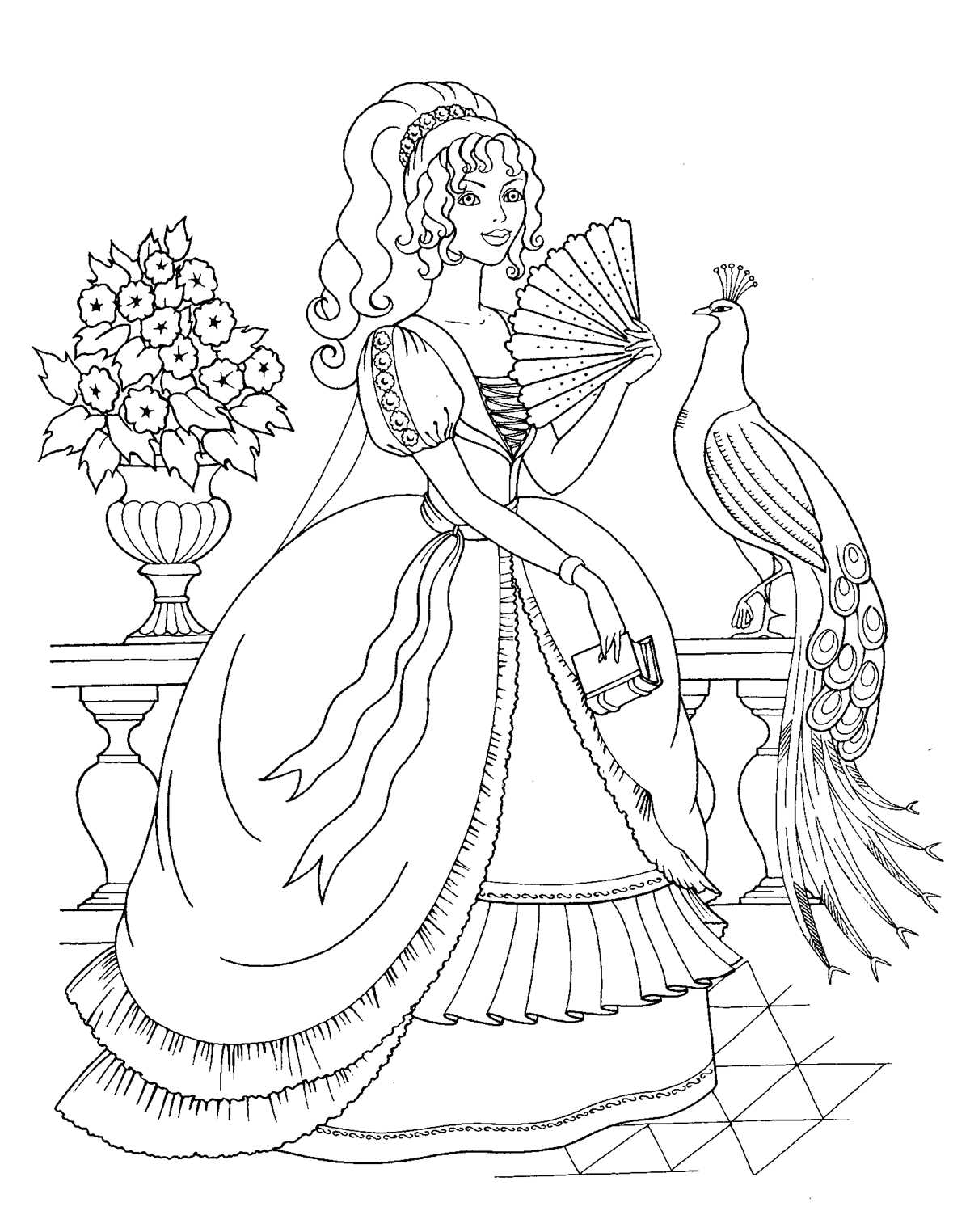 princess printable coloring princess printable coloring