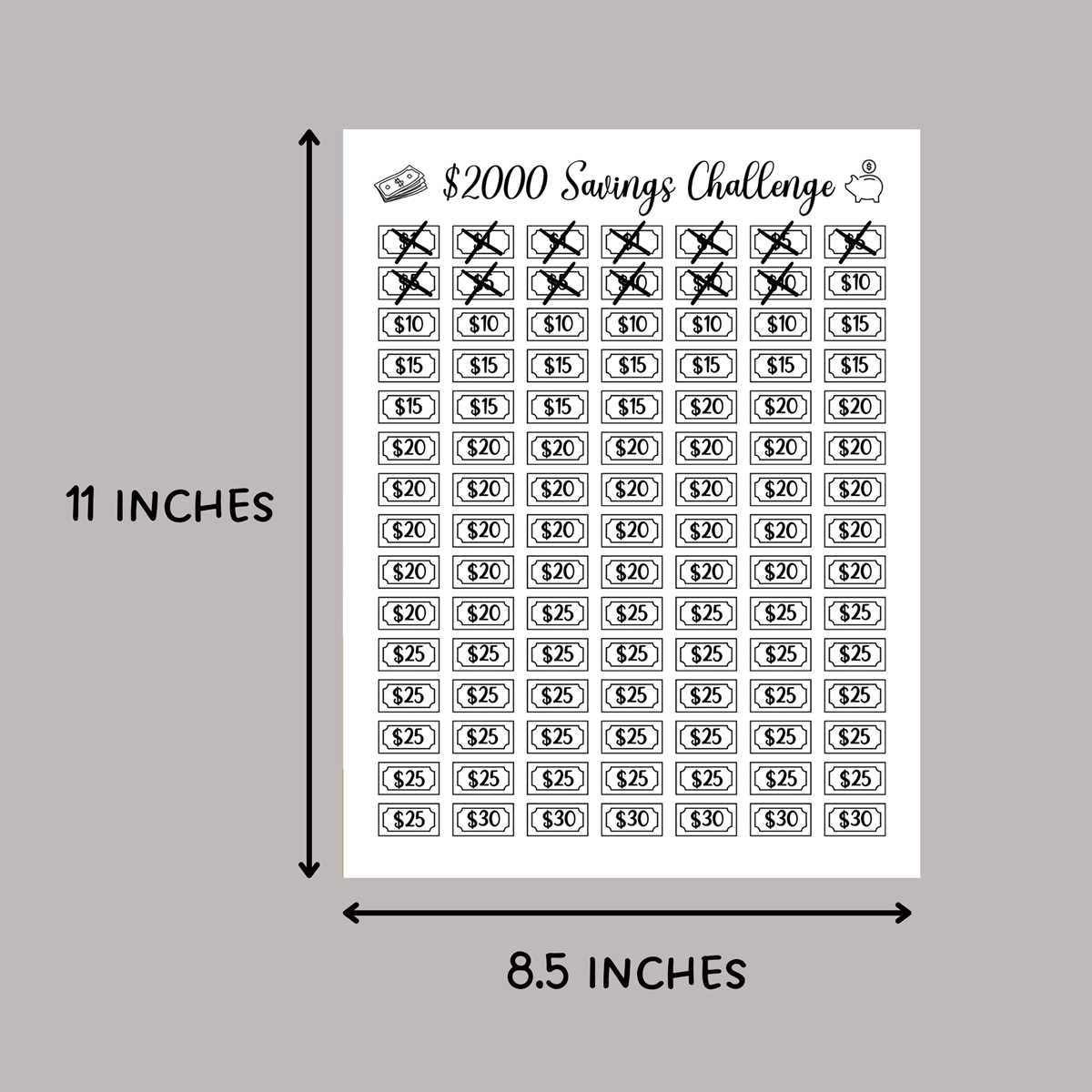 printable 10k savings challenge printable 10k savings challenge