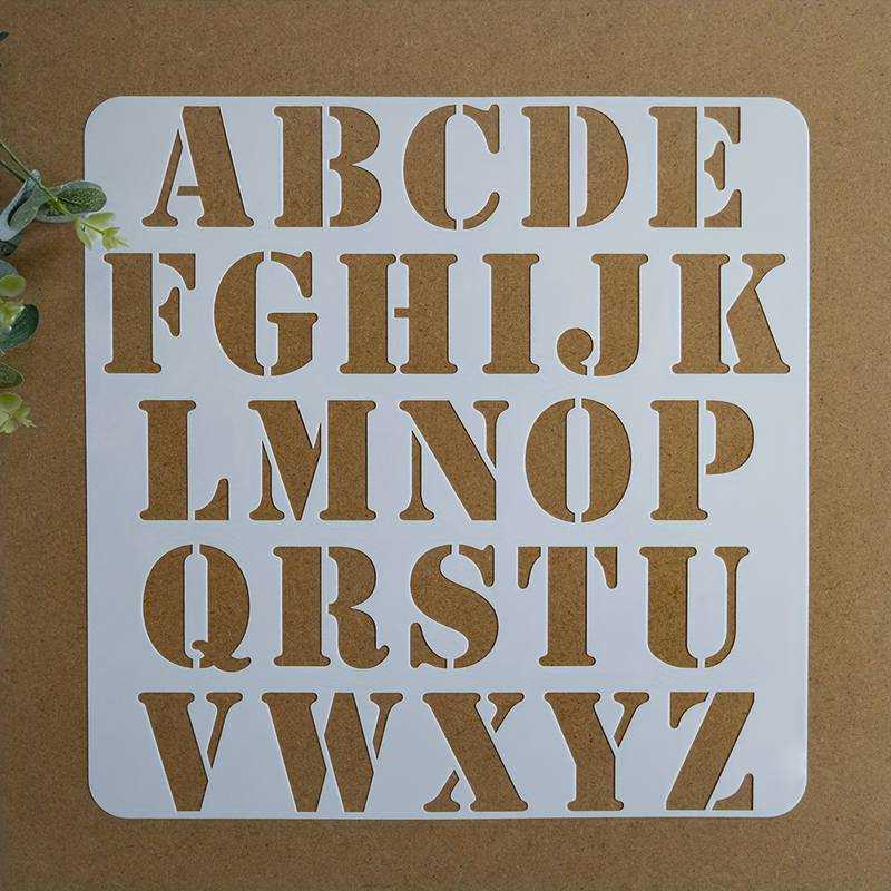 printable 3 inch letter stencils