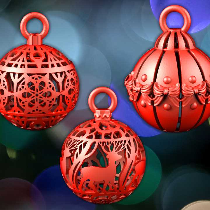 printable 3d christmas decorations
