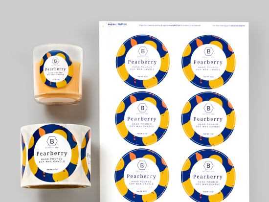 printable adhesive labels