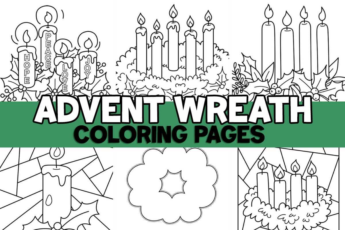 printable advent wreath printable advent wreath