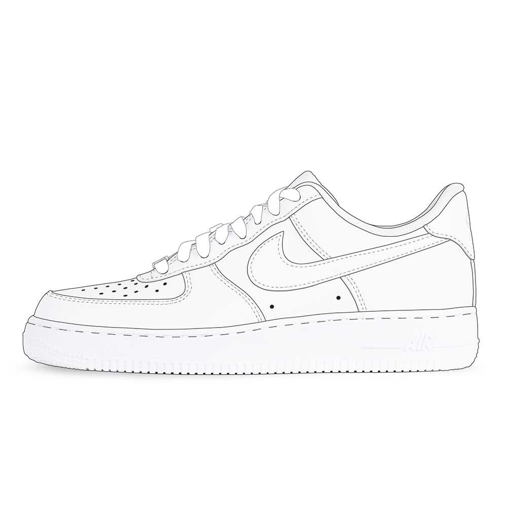 printable air force 1 template printable air force 1 template
