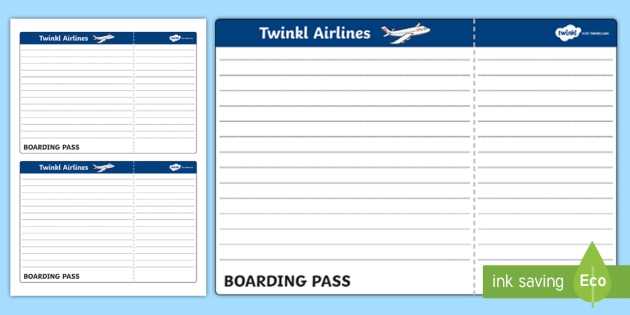 printable airplane ticket printable airplane ticket