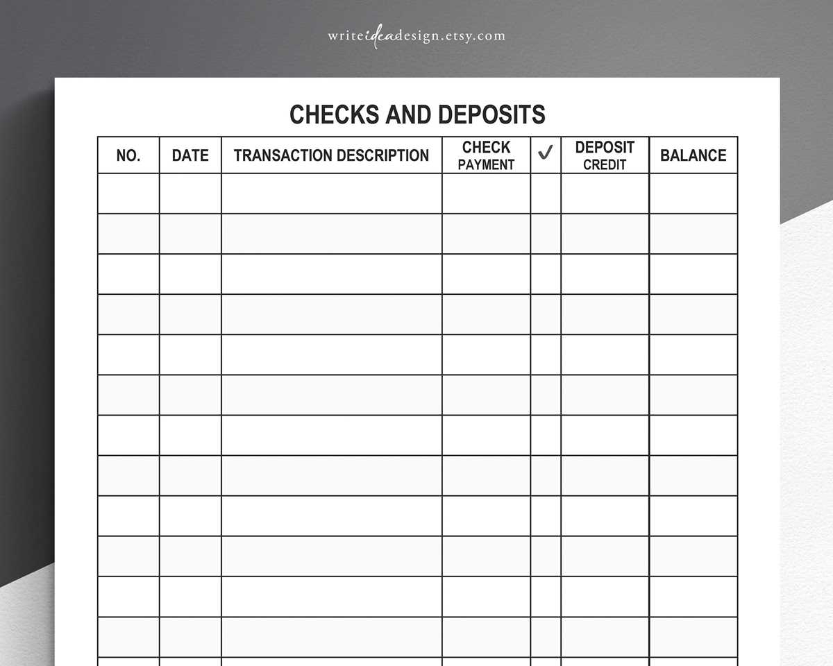 printable blank check register printable blank check register