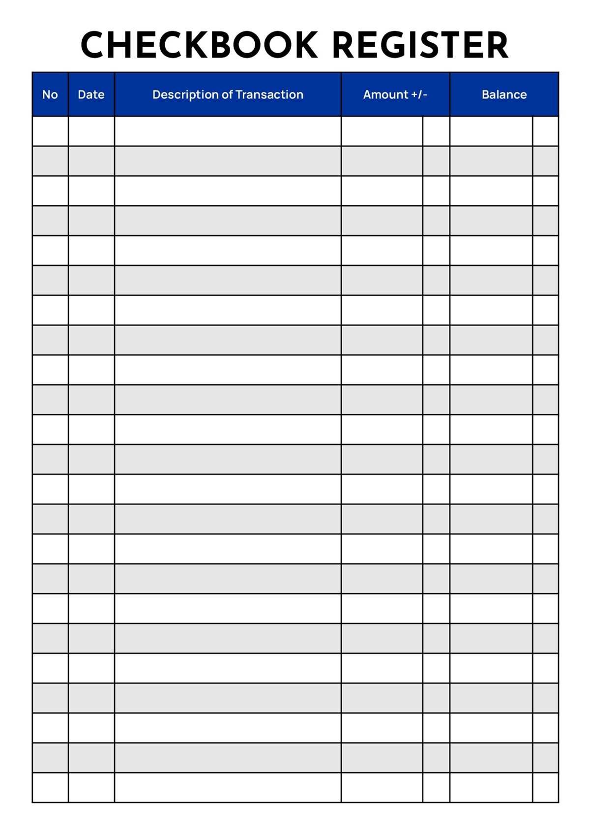 printable blank check register printable blank check register