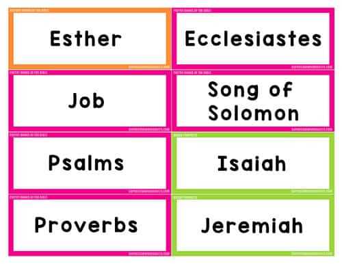 printable books of the bible flashcards printable books of the bible flashcards