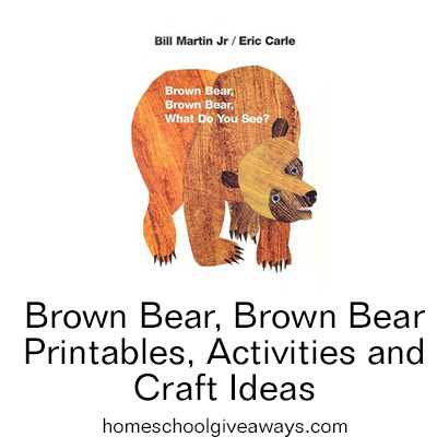 printable brown bear book printable brown bear book