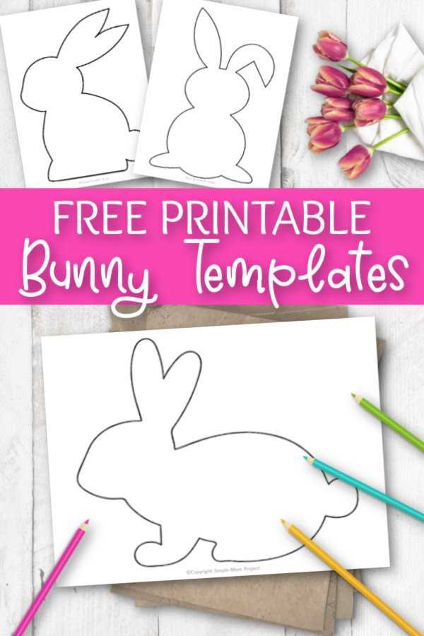printable bunny pattern free