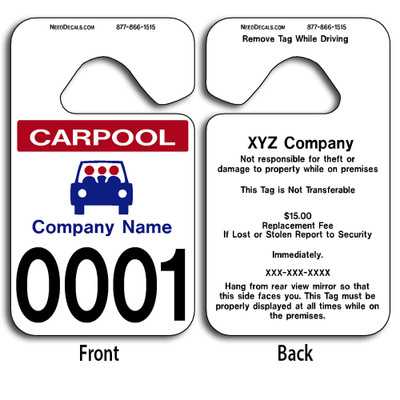 printable car hang tag template printable car hang tag template