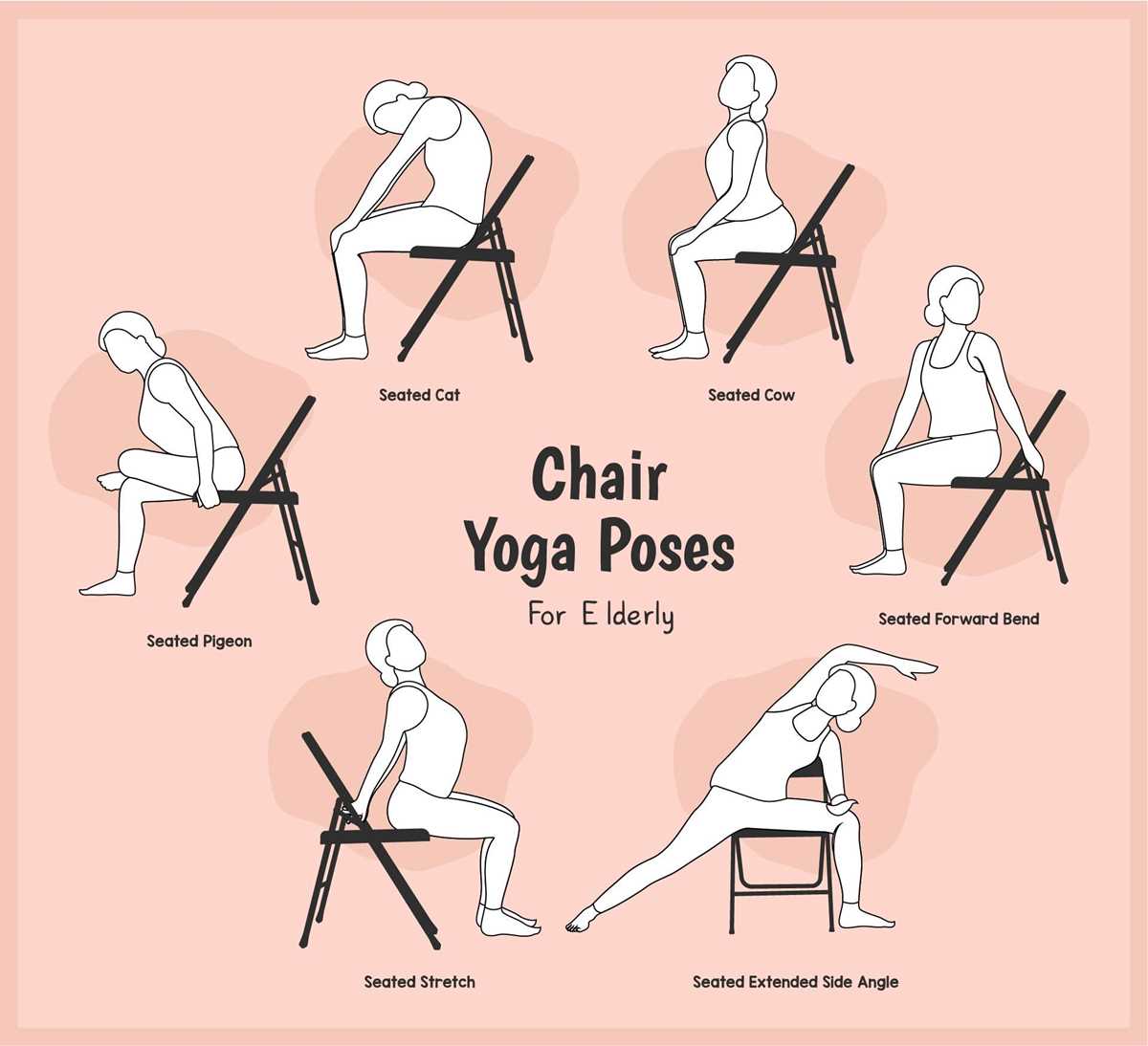 printable chair yoga plan