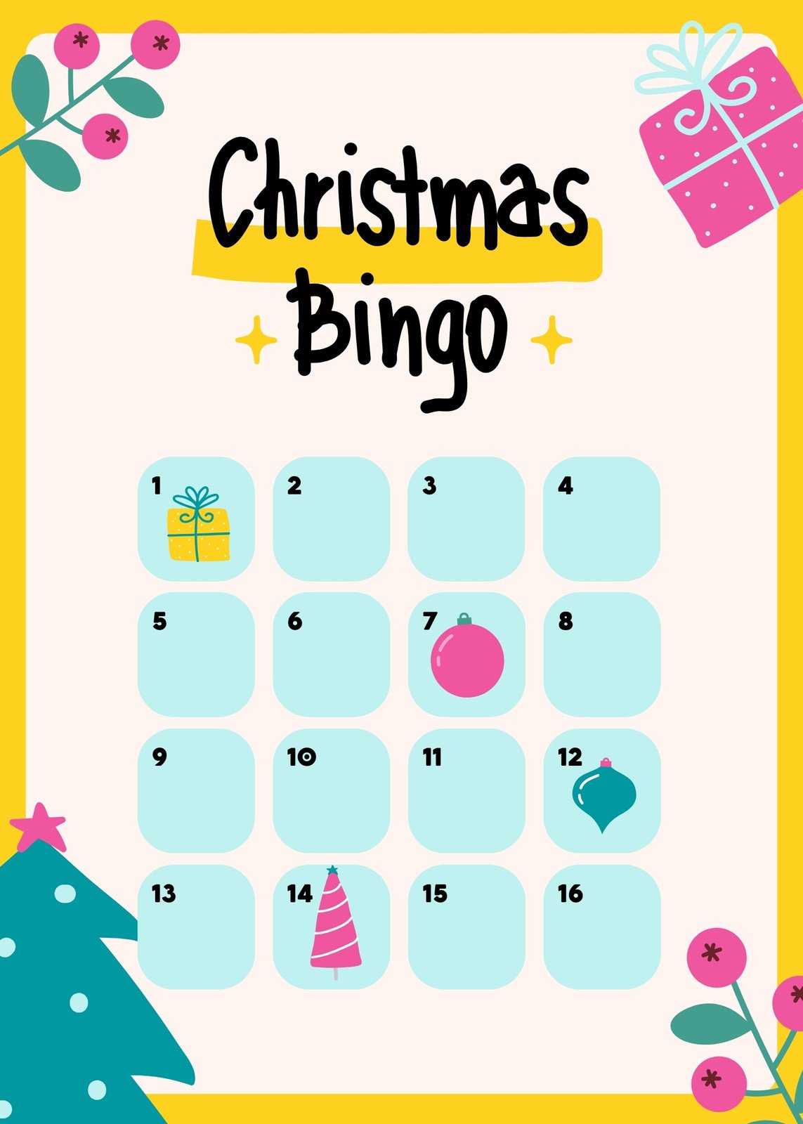 printable christmas bingo printable christmas bingo