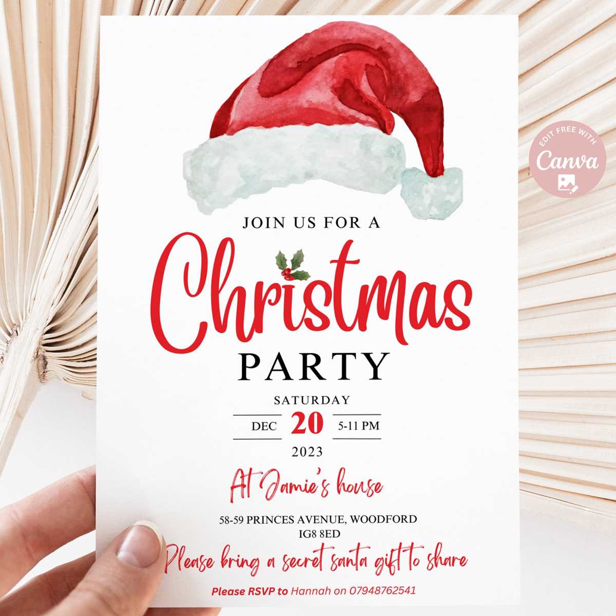 printable christmas party invitation printable christmas party invitation