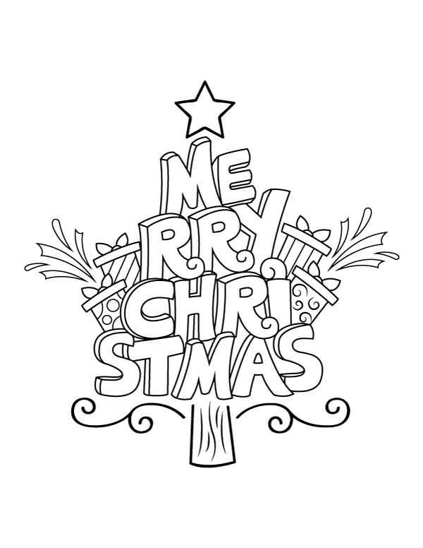 printable christmas tree coloring printable christmas tree coloring