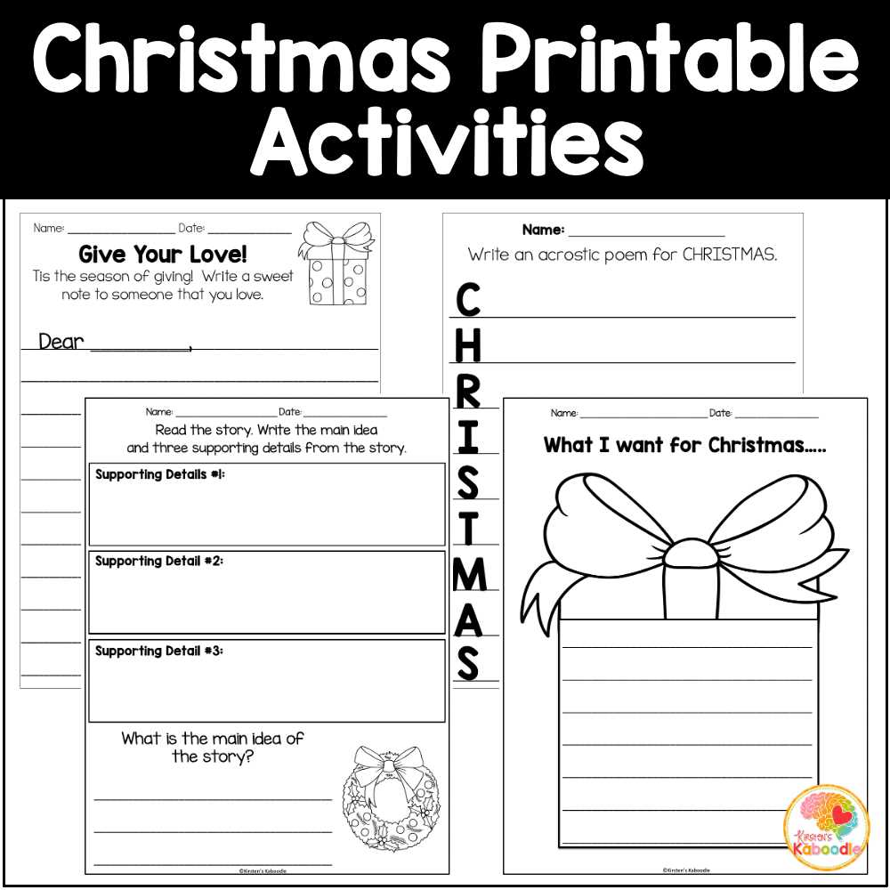 printable christmas worksheets printable christmas worksheets