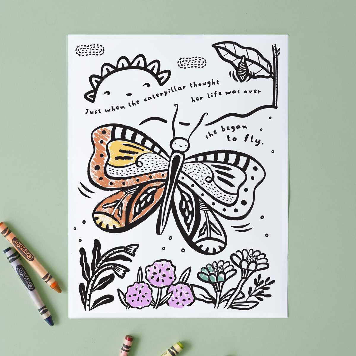printable coloring butterfly printable coloring butterfly