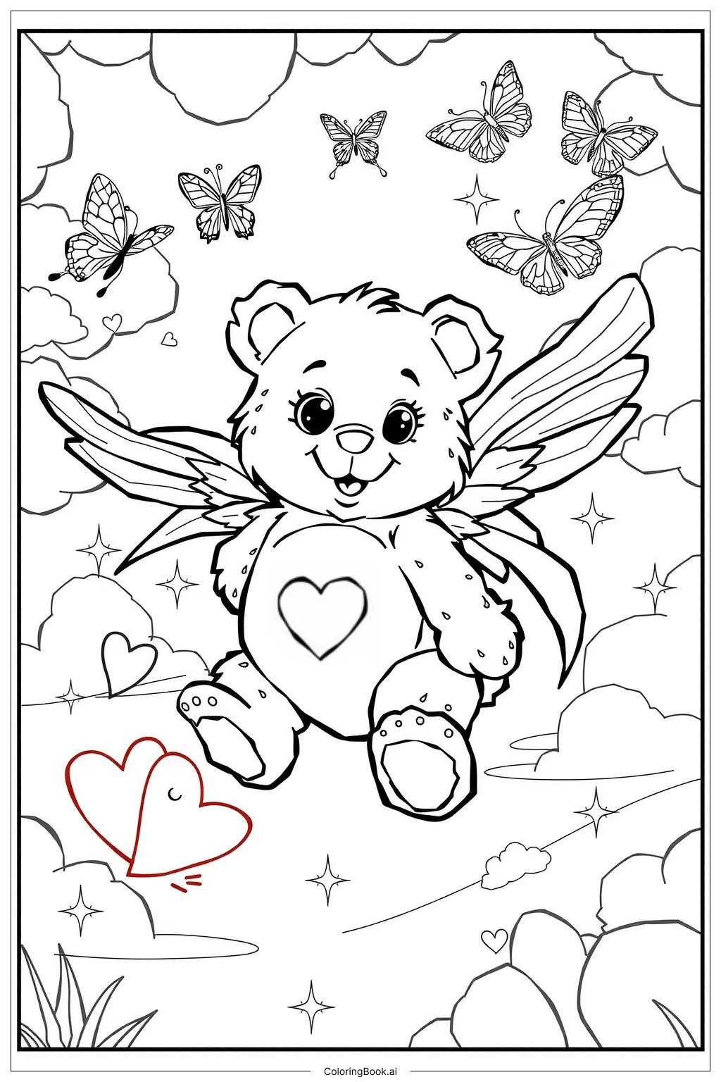 printable coloring pages care bears printable coloring pages care bears
