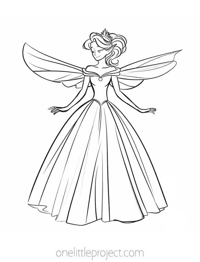 printable coloring pages fairy printable coloring pages fairy