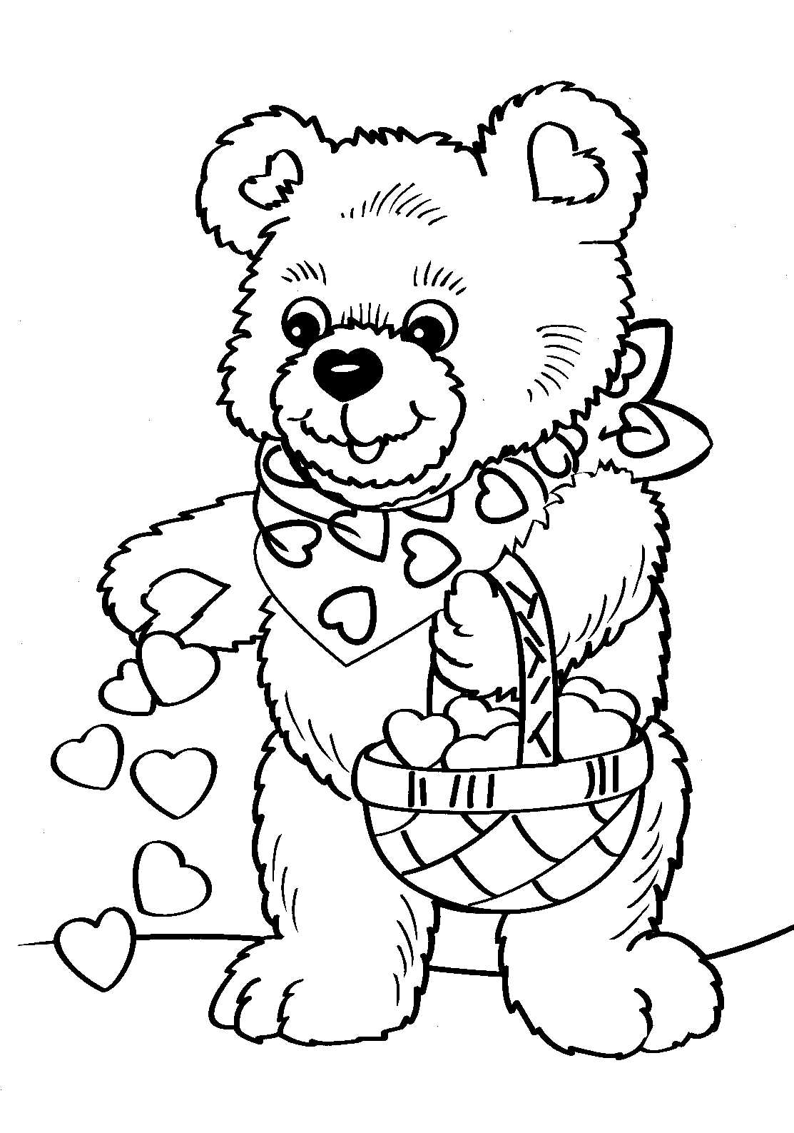 printable coloring valentine cards