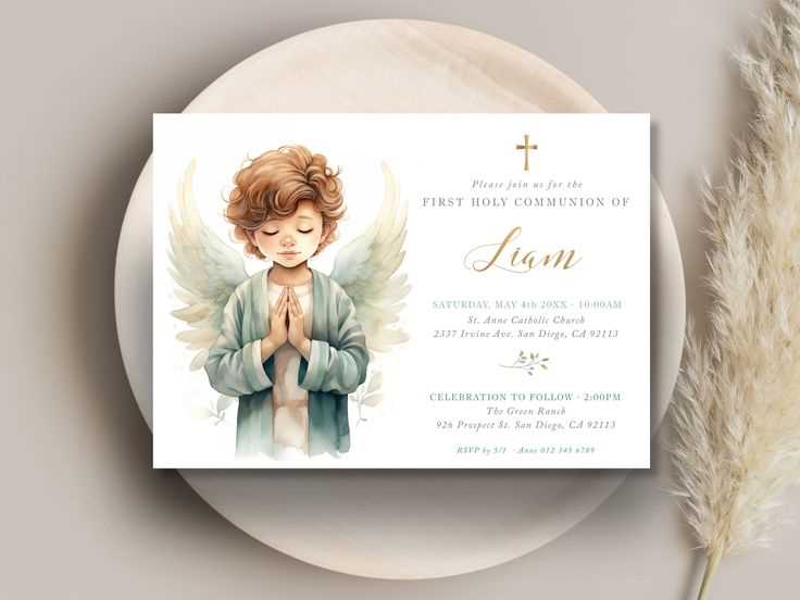 printable communion invitations