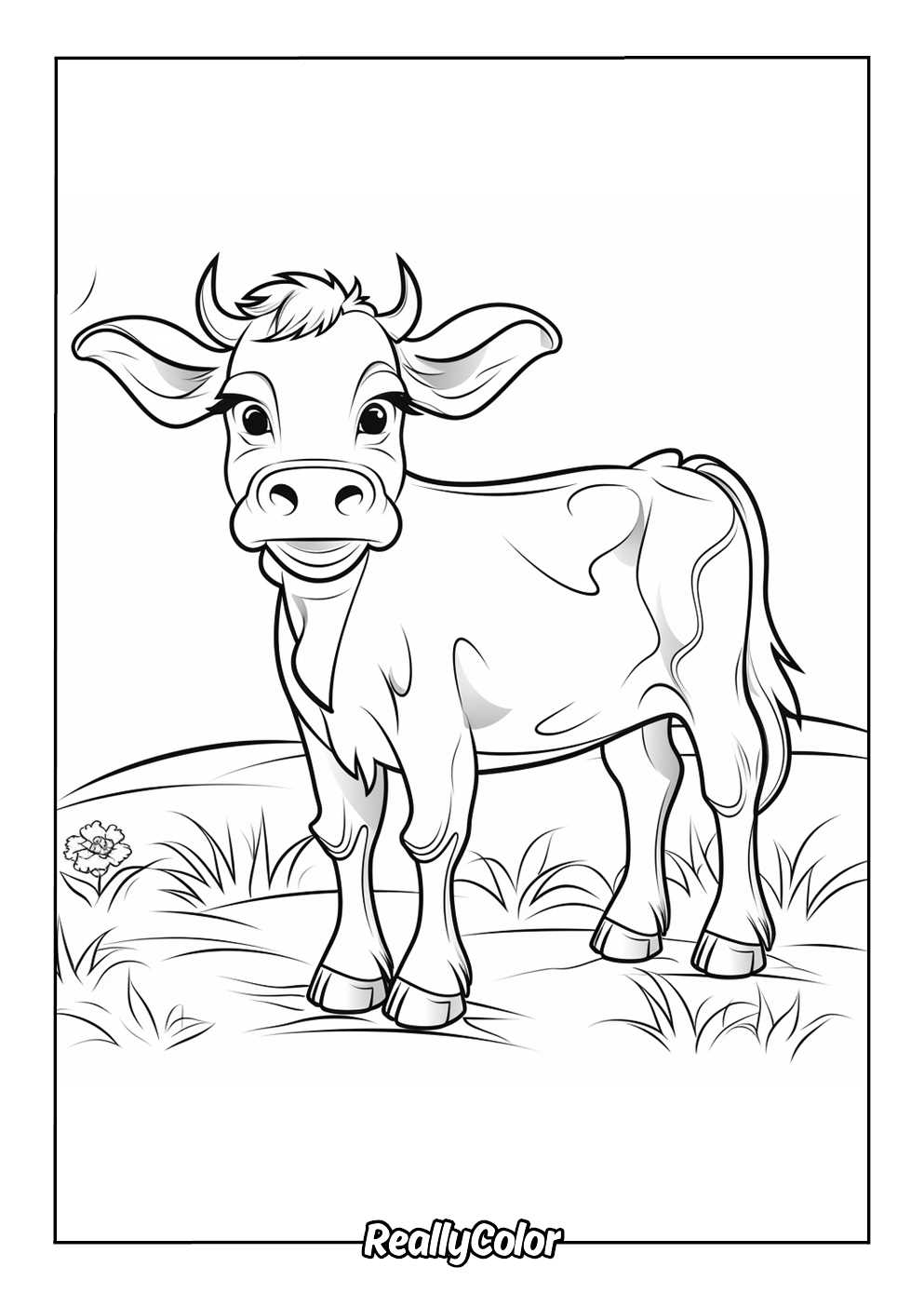 printable cow coloring pages printable cow coloring pages
