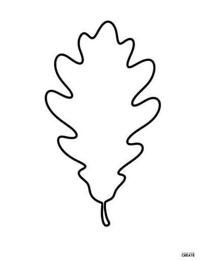 printable cut out fall leaves