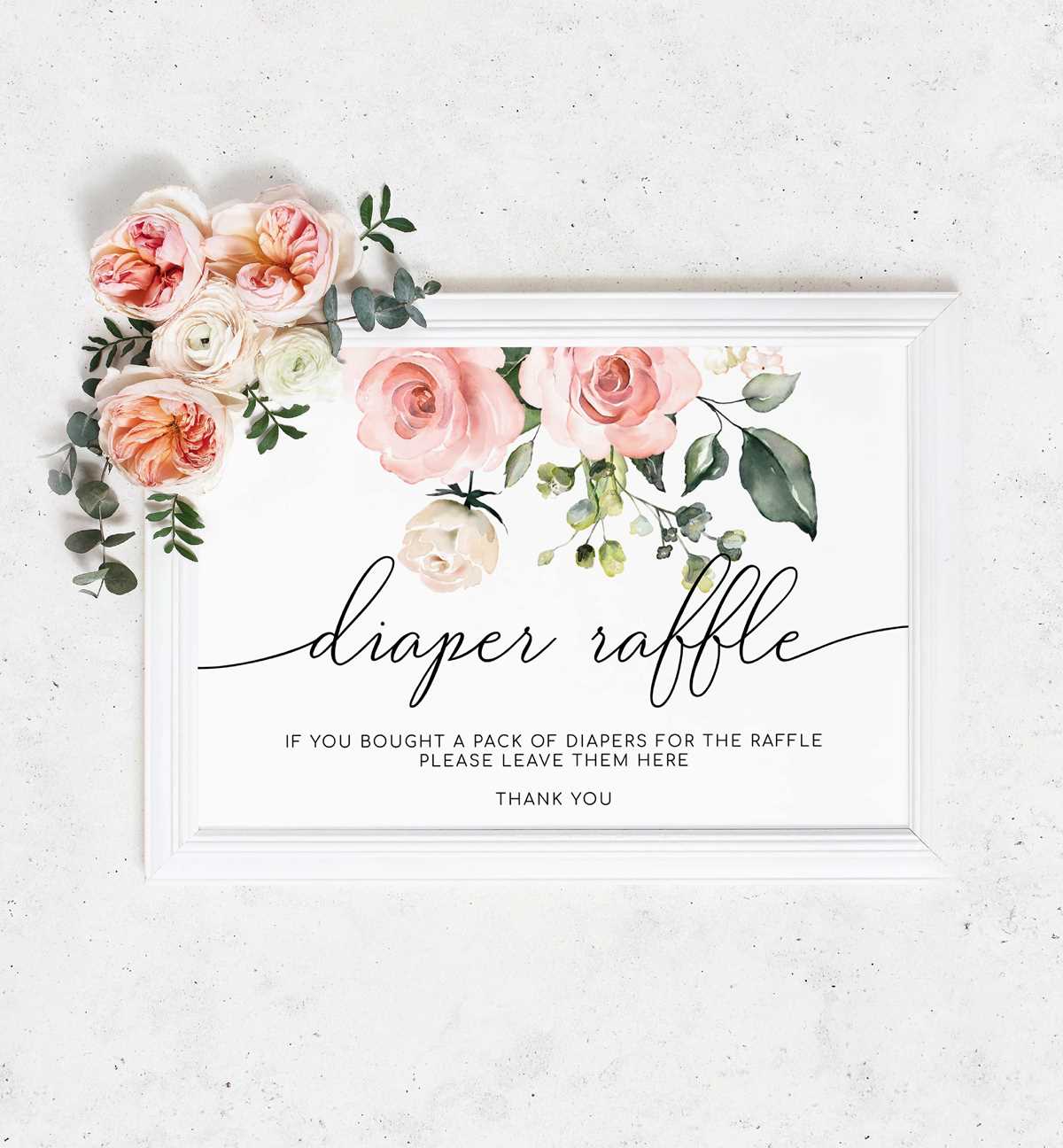 printable diaper raffle printable diaper raffle