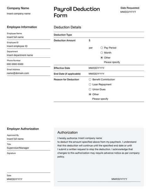 printable direct deposit form for employees printable direct deposit form for employees
